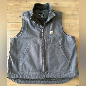 EUC Carhartt Men's Charcoal Vest: Large